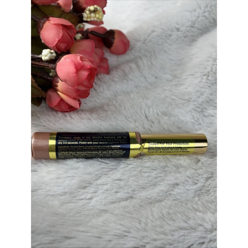 LipSense Bombshell Long Lasting Liquid Lip Color by SeneGence New Sealed Full Sz - Picture 2 of 3
